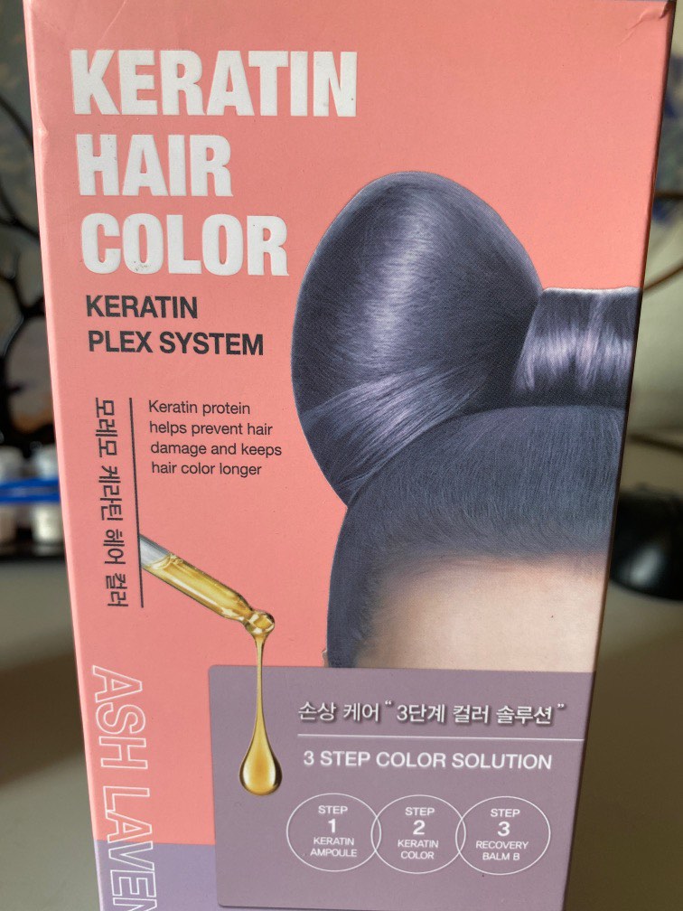 Moremo Keratin Hair ColorASH Lavender, Beauty & Personal Care, Hair on