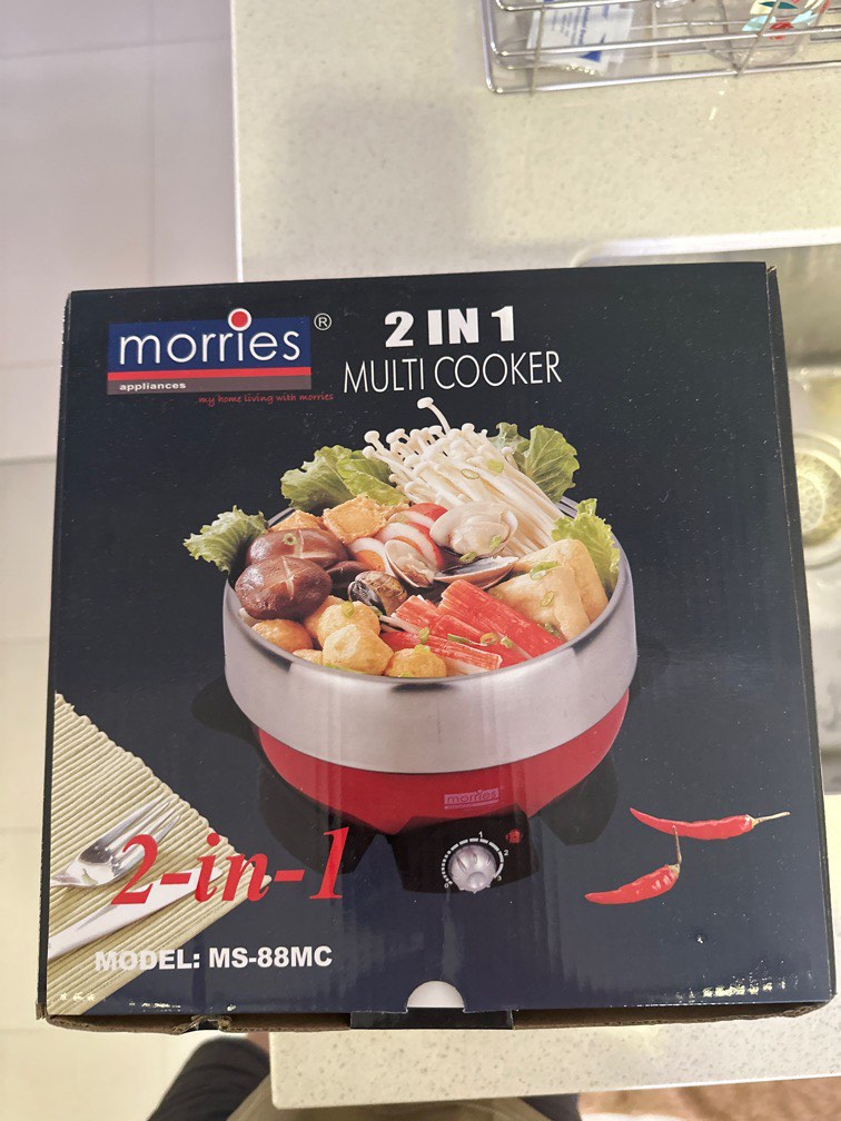 Morries 2 in 1 multi cooker sales