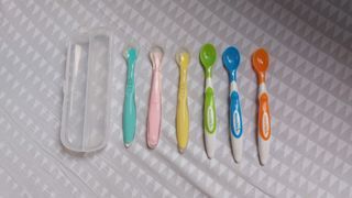 Mothercare and Munchkin Baby Silicone Spoons
