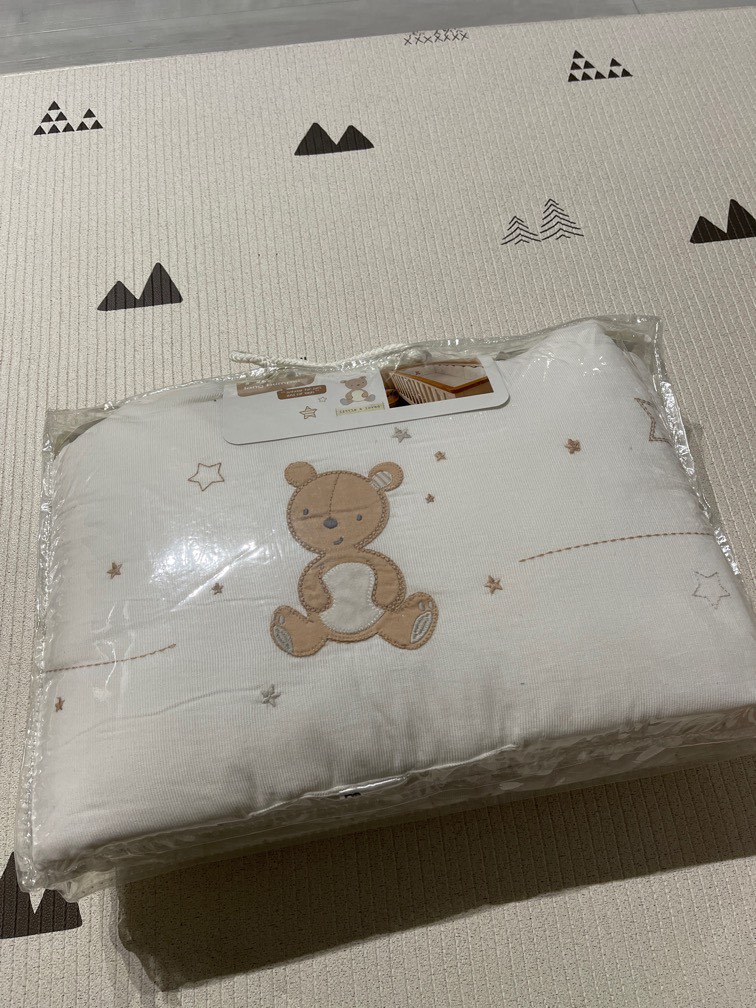 Mothercare long bumper for baby cot, Babies & Kids, Baby Nursery & Kids