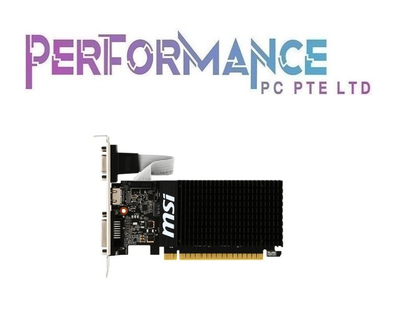 MSI NVIDIA GEFORCE GT 710 2GB GT 710 2GD3H LP PCIe