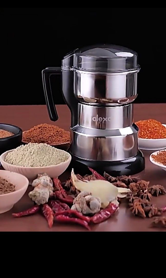 Electric Coffee Grinder Kitchen Cereals Nut Beans Spices Grains Grinding  Machine