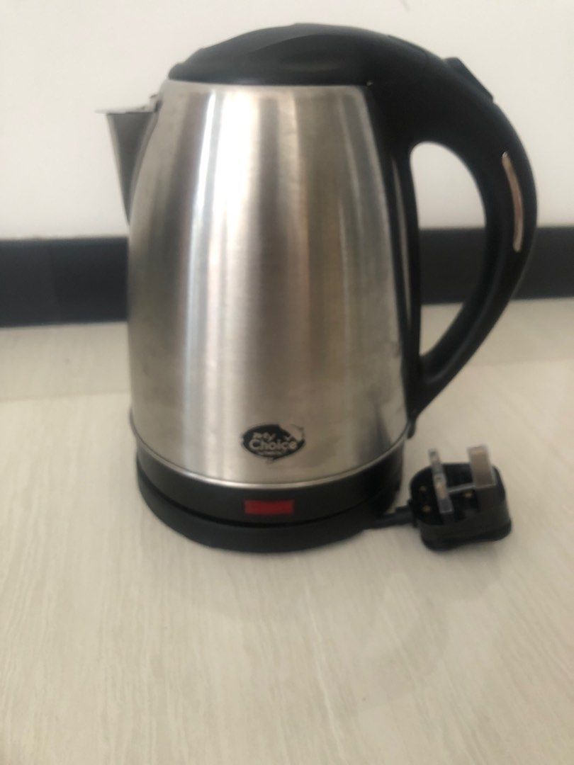My Choice by PowerPac Metal Stainless Steel Electric Kettle 1.8 Litre