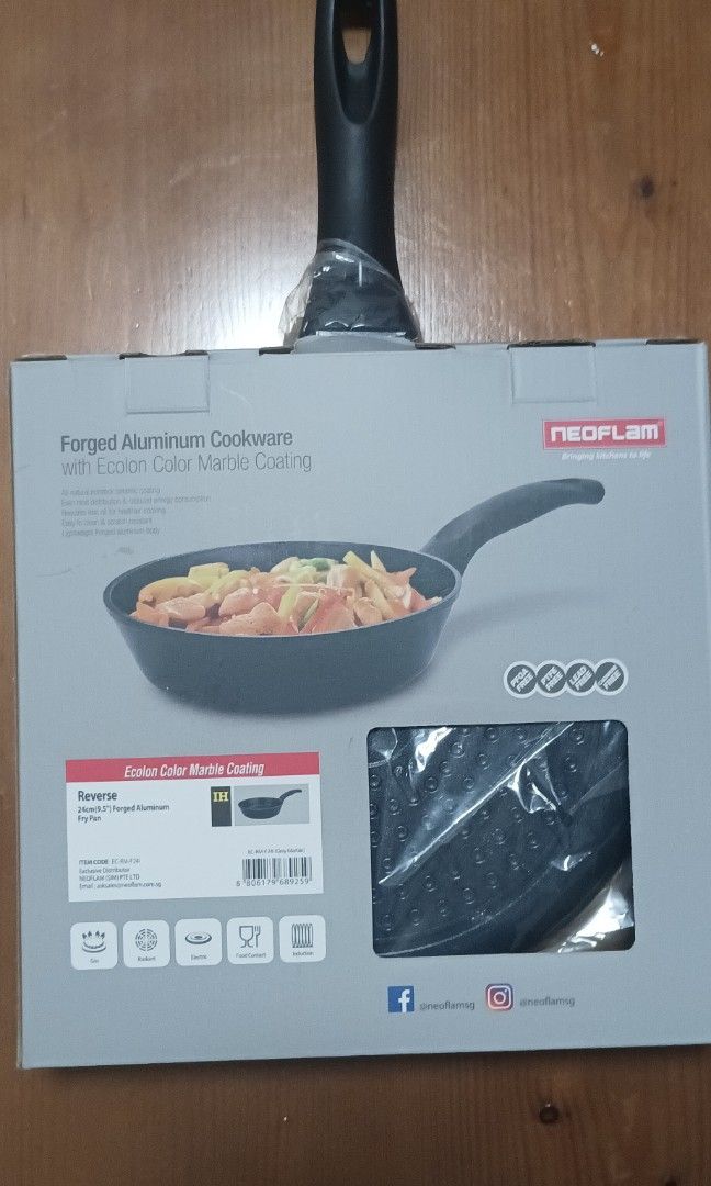 Neoflam 24cm frypan, Furniture & Home Living, Kitchenware & Tableware ...