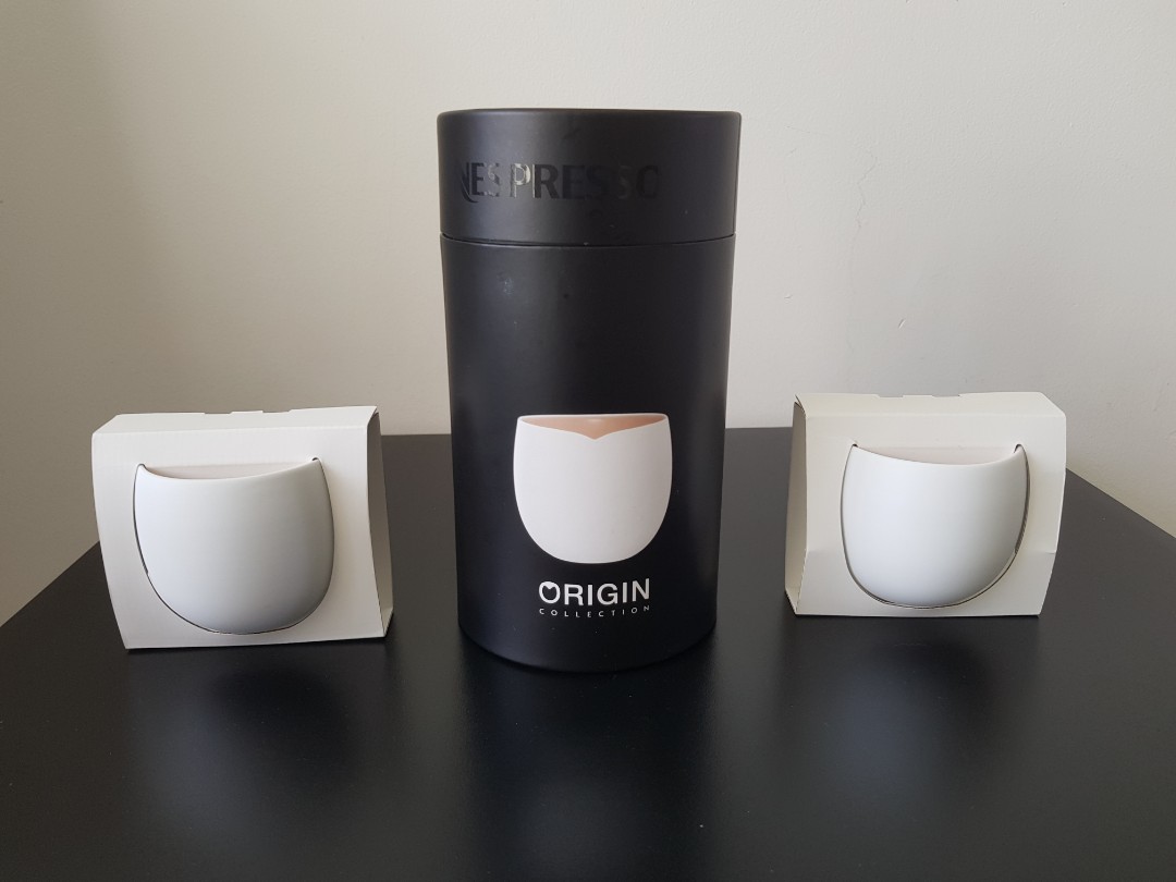 Nespresso Origin Collection - Set of 2 Coffee Mugs - New In Original  Packaging