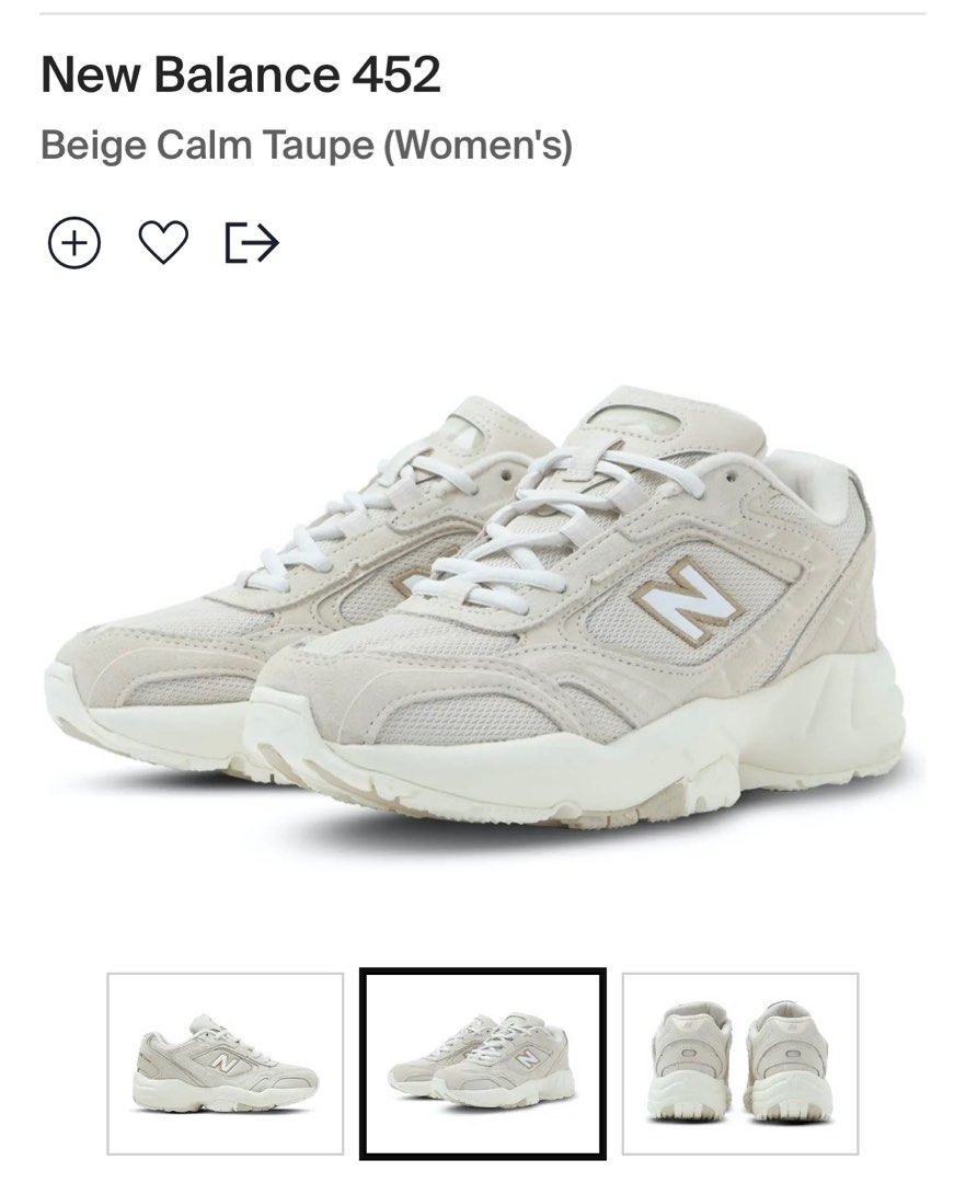 New balance 452 camurça on sale