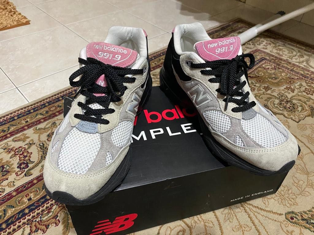New Balance 991.9 Made In England Grey Pink M9919FR Men s