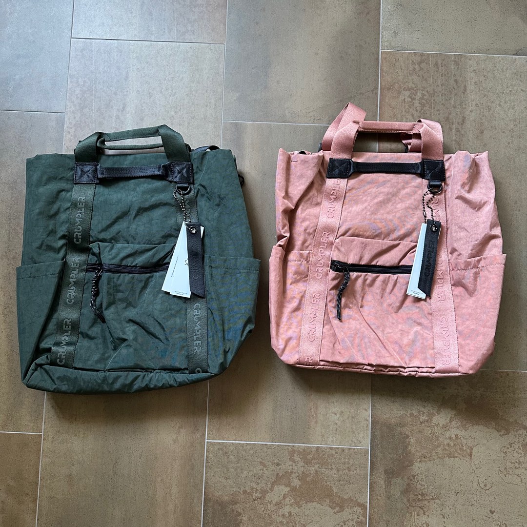 NEW Crumpler 20L Identity Backpack Toteback Colour Seaweed Coffee Blush
