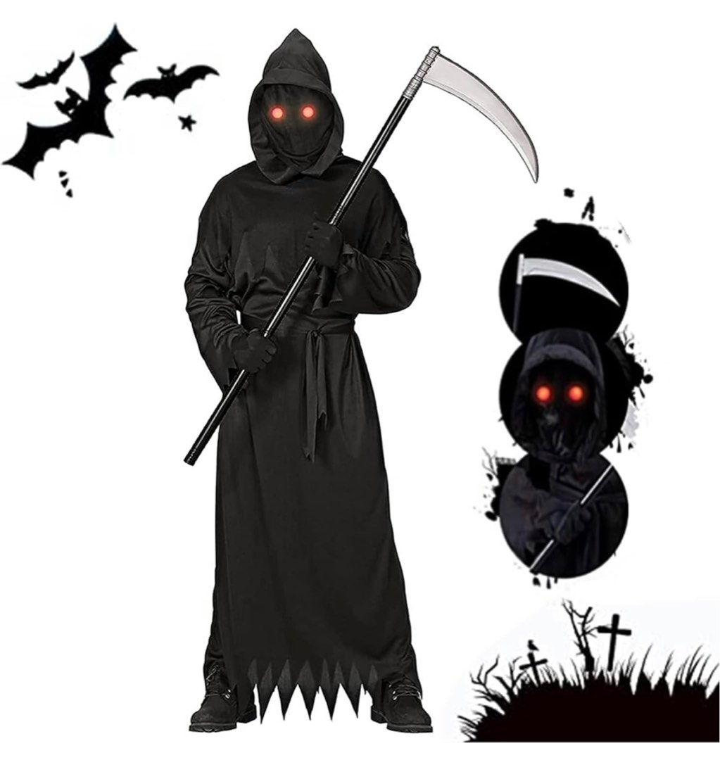 New Halloween Role Play Costumes for Kids, Reaper Horror Costumes