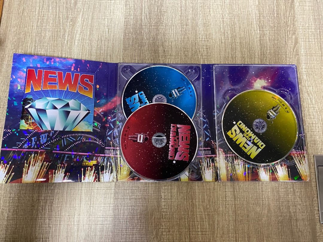 NEWS NEWS LIVE DIAMOND〈初回生産限定盤・3枚組〉 - ミュージック
