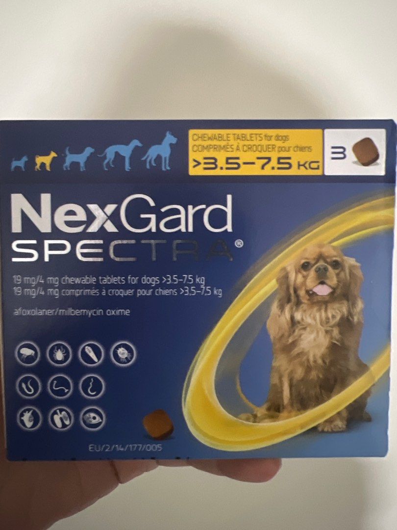 Nexgard Spectra, Pet Supplies, Health & Grooming on Carousell
