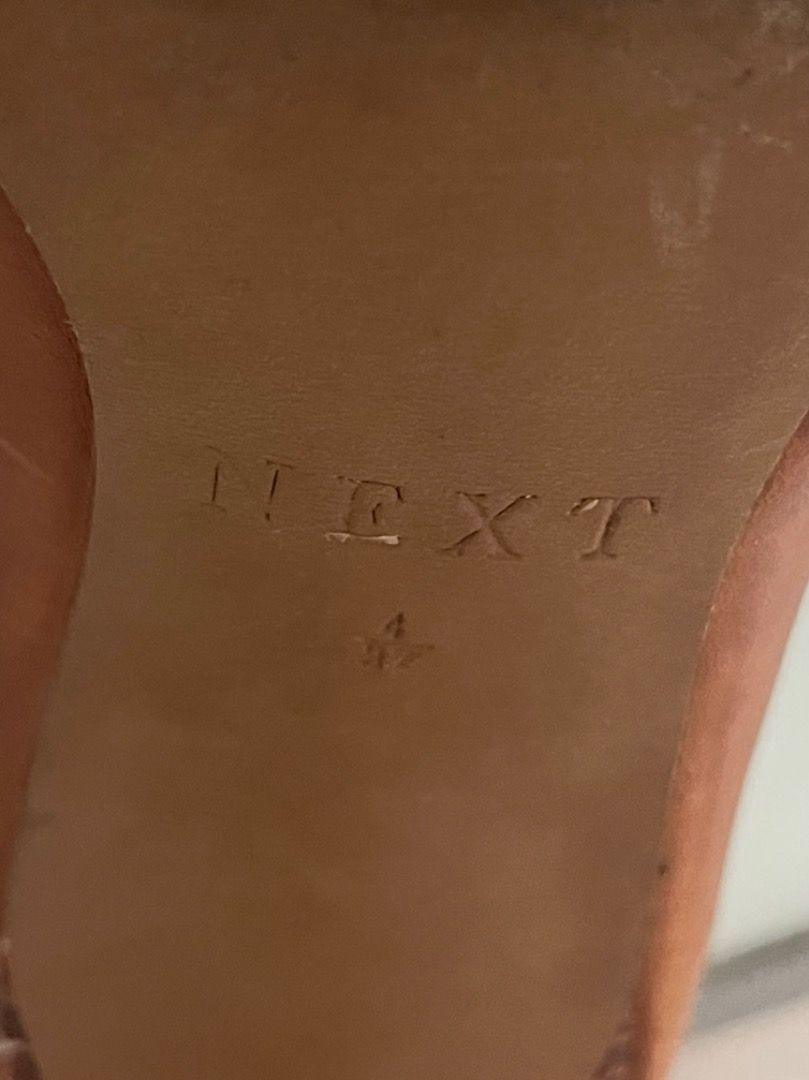 Tan shop heels next