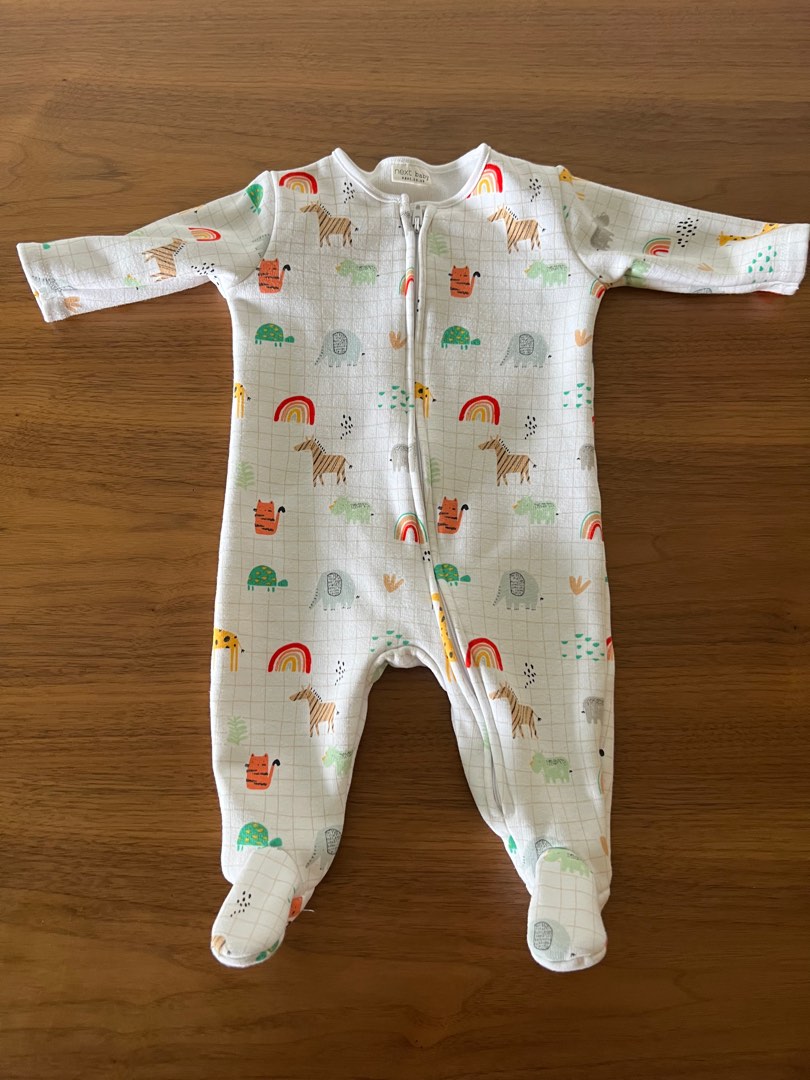 Next rainbow shop sleepsuit
