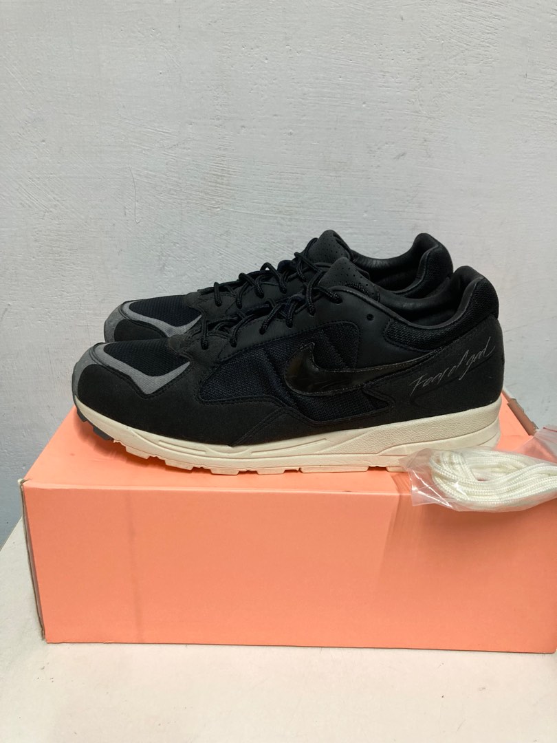 FOG x Nike Air Skylon 2 Black 聯名 休閒鞋 復古 黑 Fear of God 反光 Ben Simmons