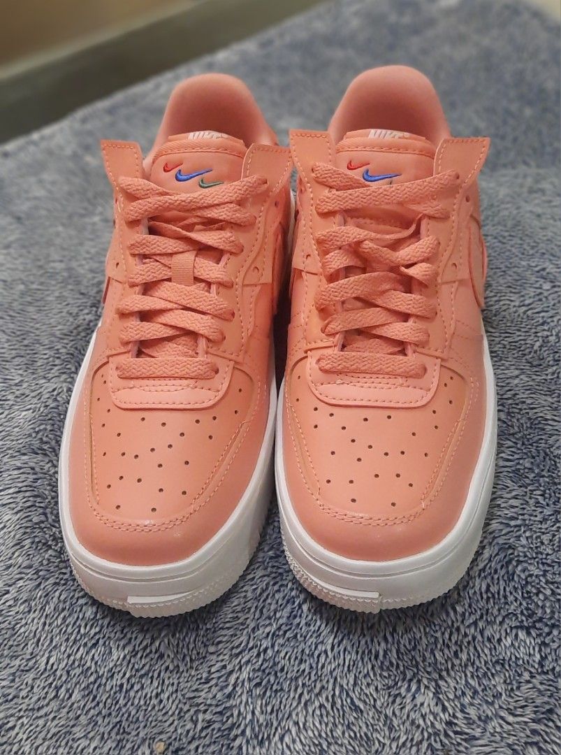 Nike air force hotsell sunset glow peach