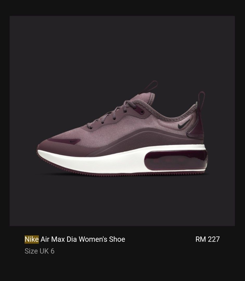 Air max store dia sizing