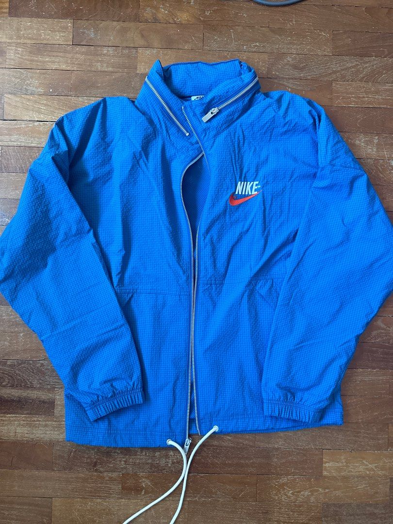 Mens blue hotsell nike jacket