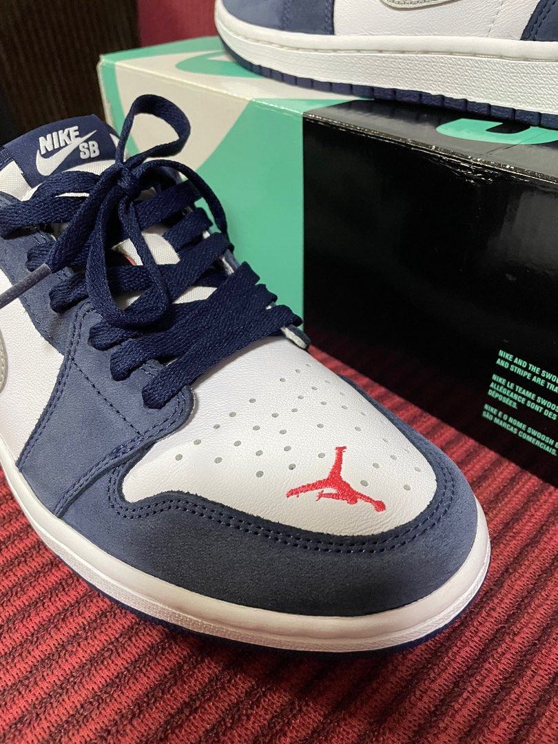 Jordan 1 low 2025 sb midnight navy