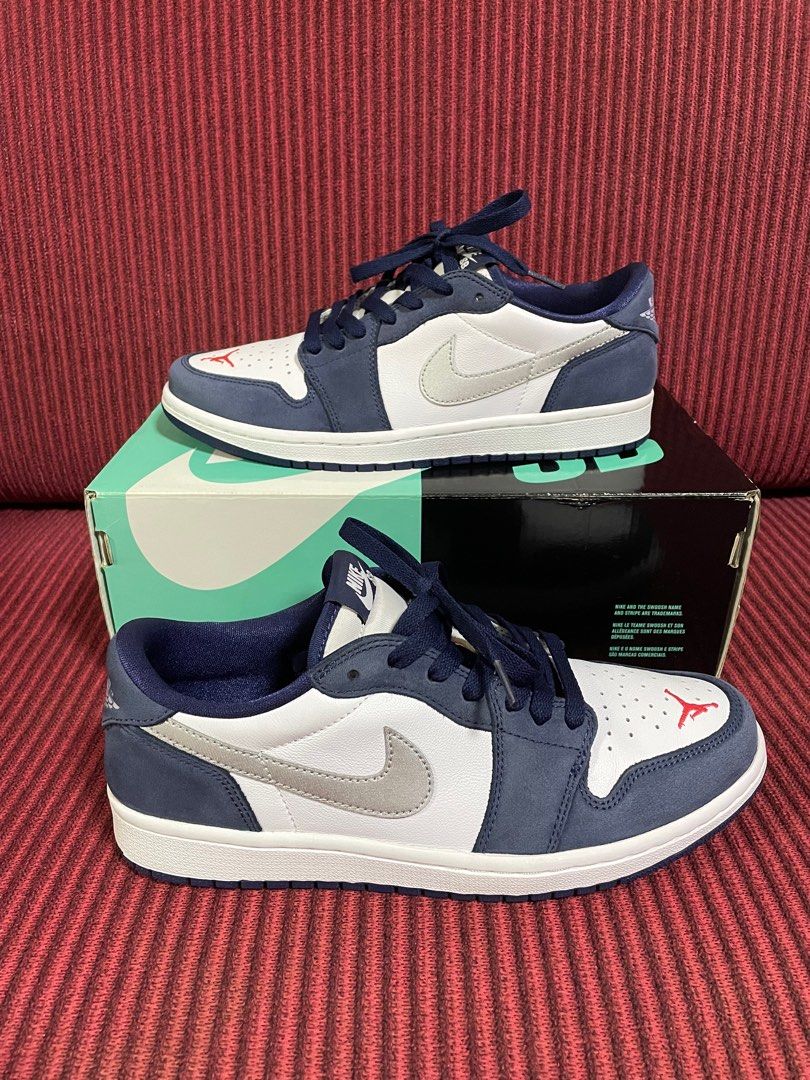 Jordan 1 low top sb midnight navy