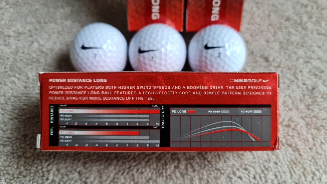 Nike distance golf balls discount