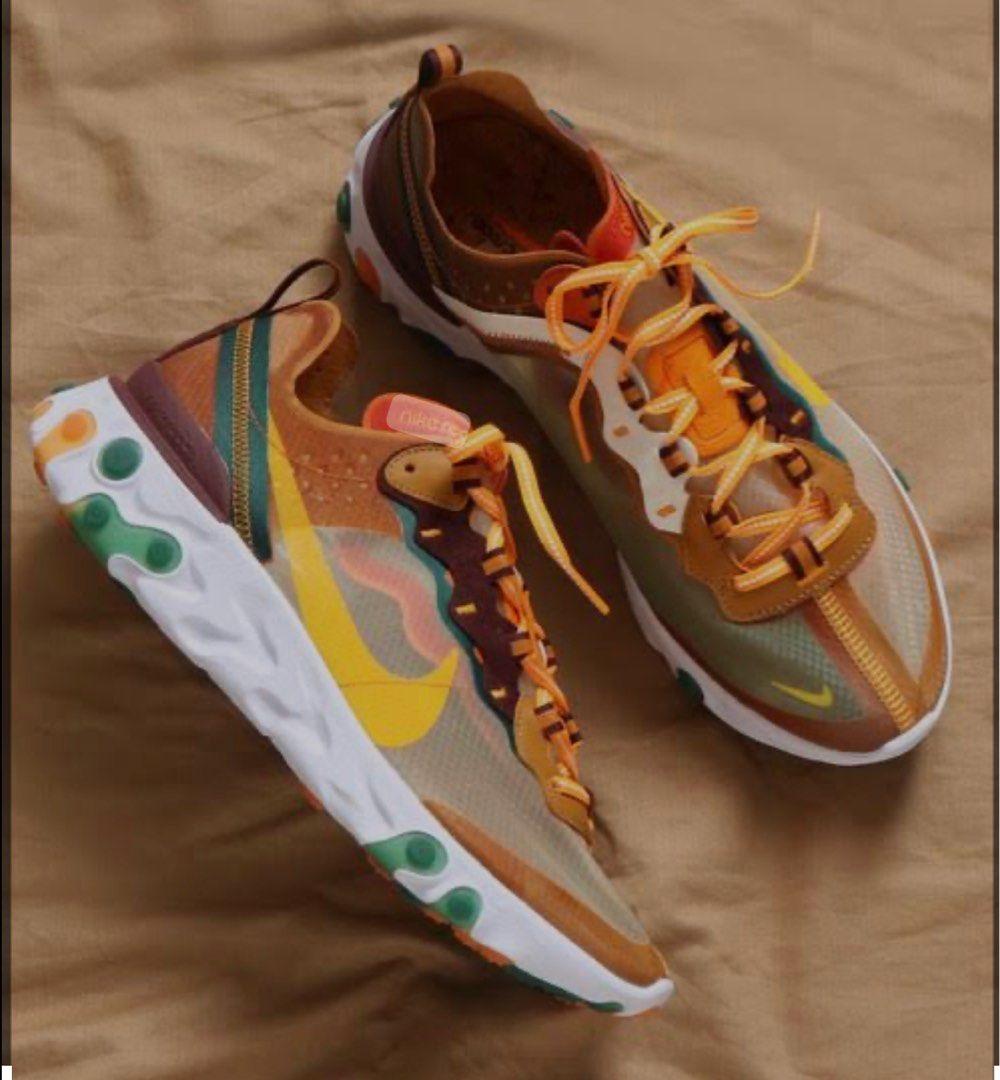 Nike React Element 87 Men s Fashion Footwear Sneakers on Carousell