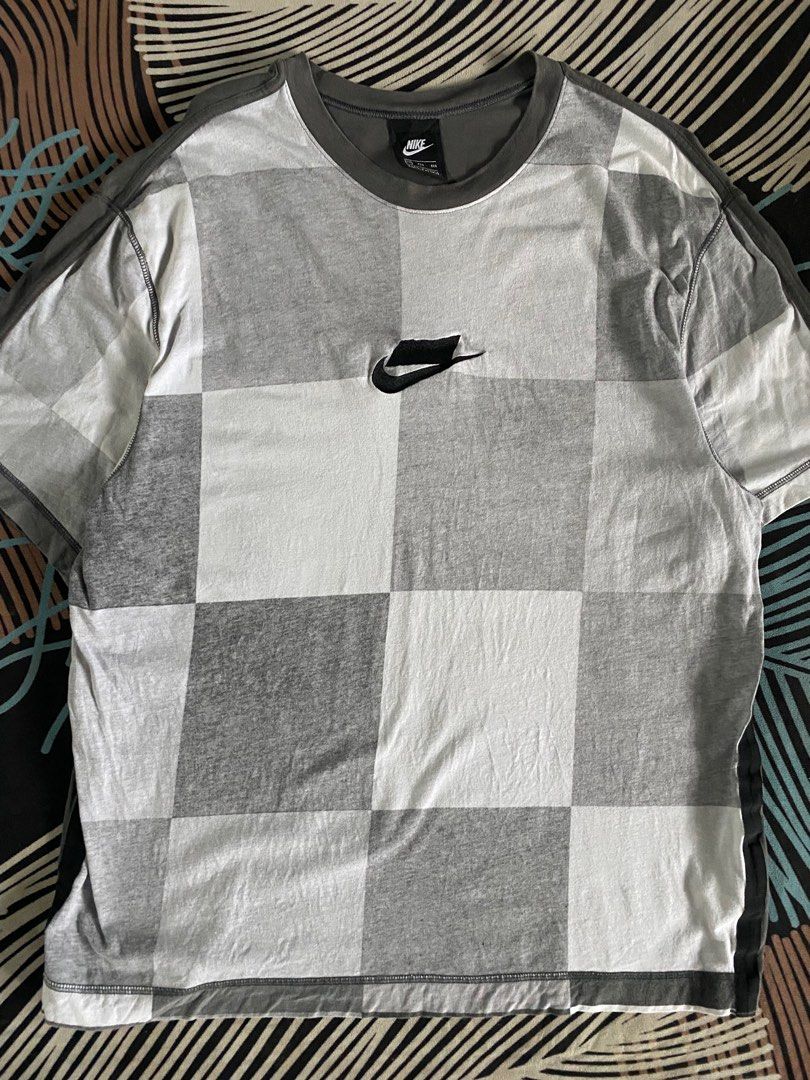 Nike checkered shirt on sale