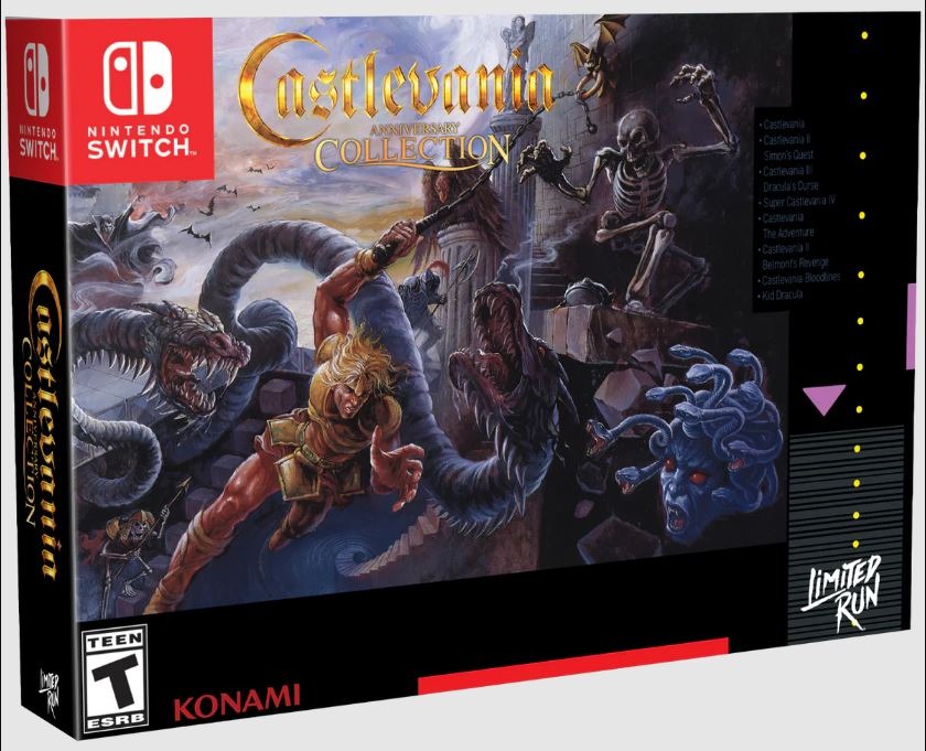 Nintendo Switch Castlevania Anniversary Edition NEW SEALED