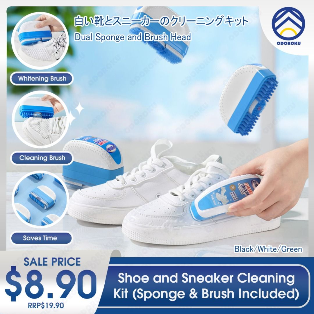 White shoe cleaner kit top