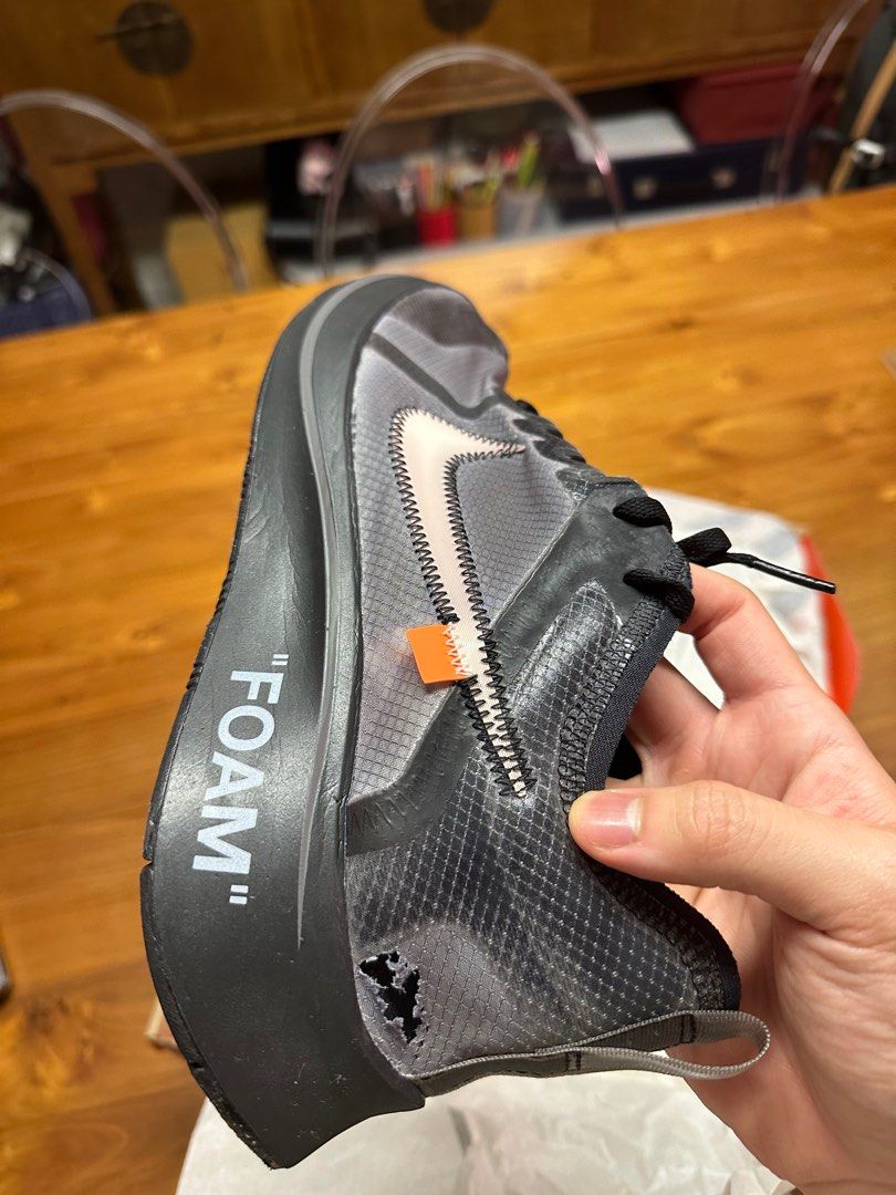 Off White x Nike Zoom Fly (The 10), 男裝, 鞋, 波鞋- Carousell