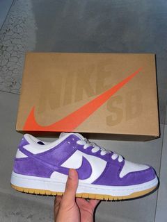ON HAND [US8.5] sb dunk low purple suede