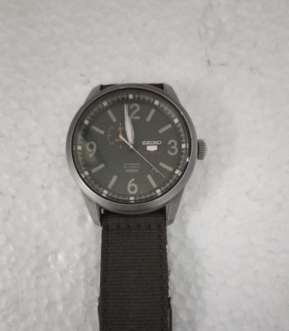 Original Jam Tangan Seiko SSA299K1 5 Sport Automatic Green