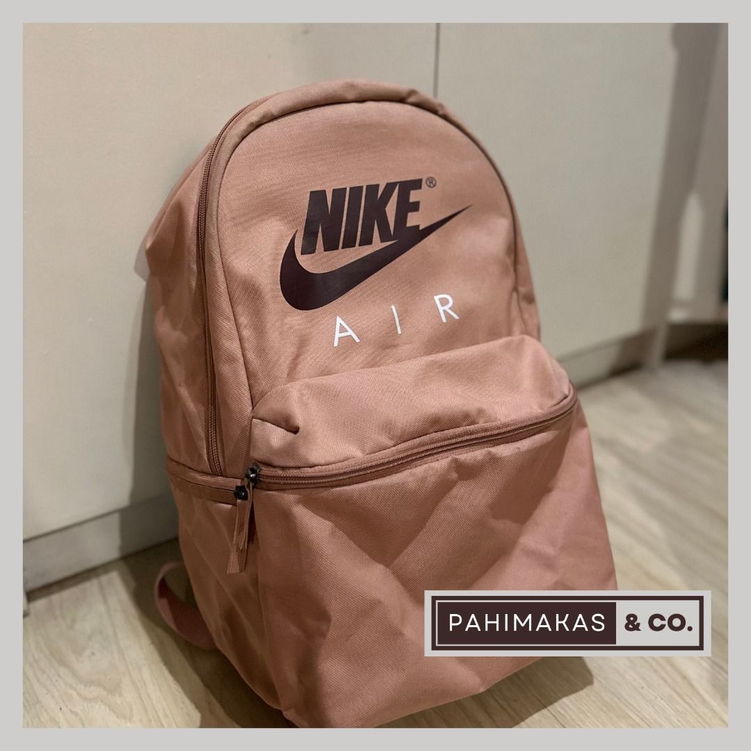Nike air backpack rose gold deals