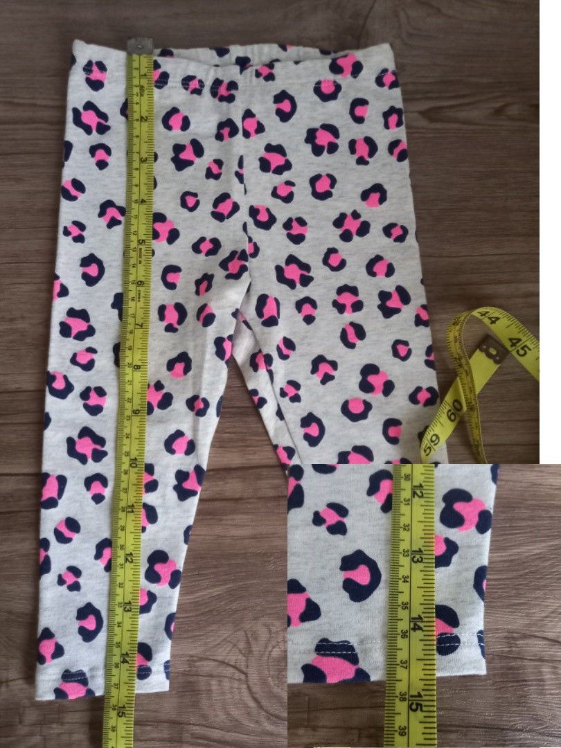 Girl's Leggings by Garanimals Size 5 T Leopard Colored