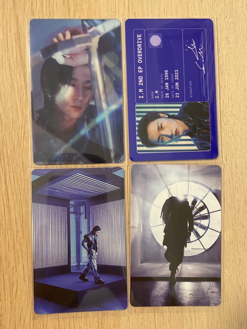 OVERDRIVE I.M changkyun blue version album inserts PC, Hobbies & Toys ...