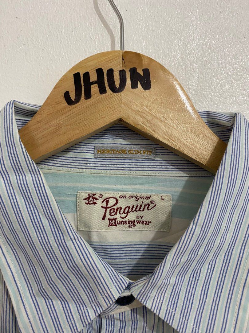 Penguin by Munsingwear - Button Down Polo - Heritage Slim Fit, Men's  Fashion, Tops u0026 Sets, Formal Shirts on Carousell