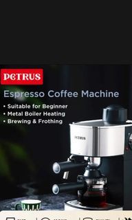 Petrus PE3180 Coffee Maker