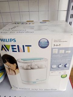 Philips Avent Electric Steam Sterilizer (Free Drying Rack)