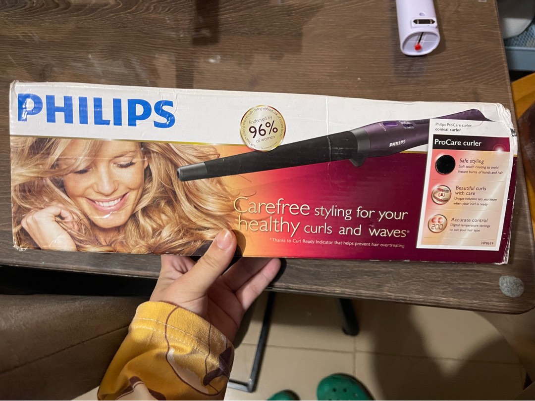 Philips deals conical curler