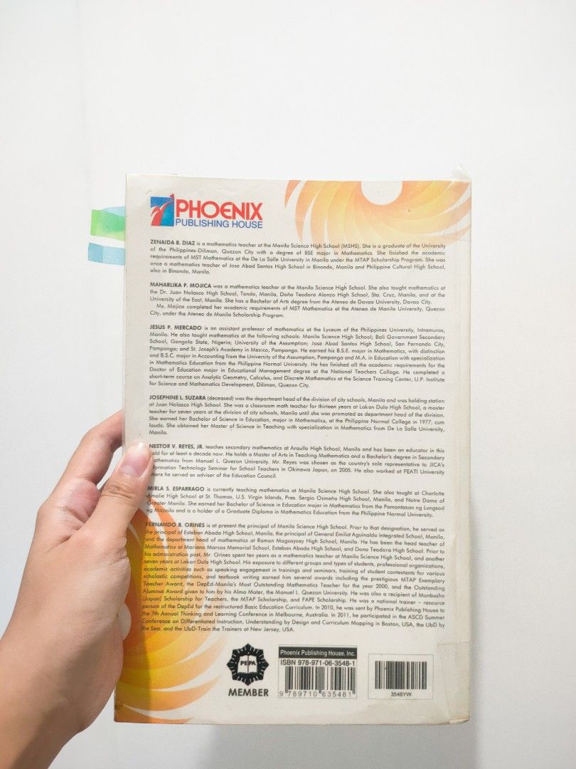 Phoenix Math 9 Book PHOENIX Next Century Mathematics THE NEW GRADE 9 Copyright 2014 on ...