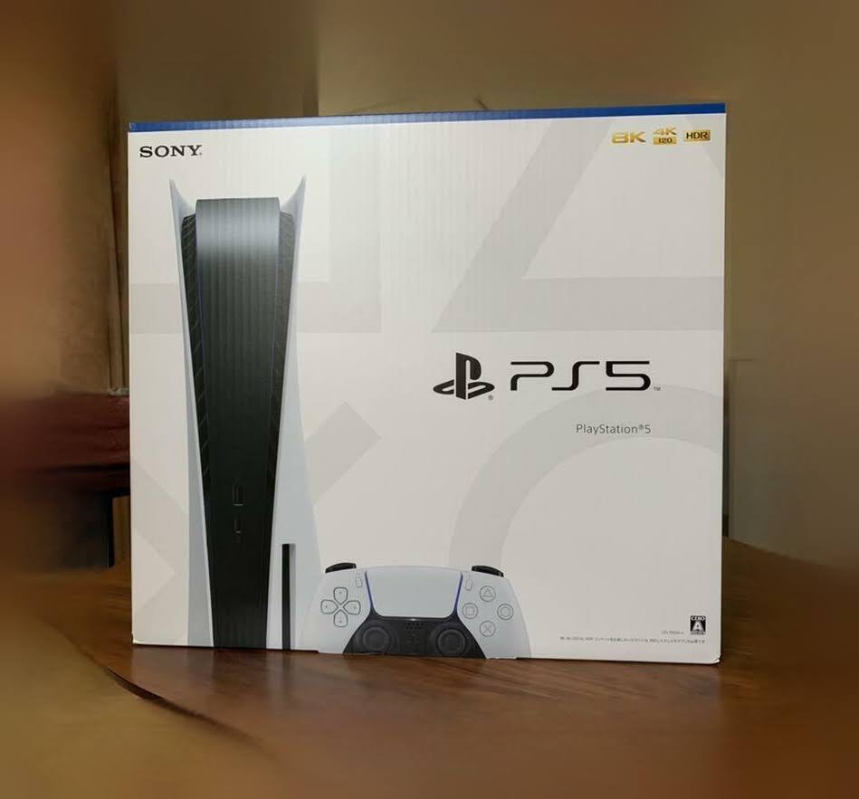 Playstation 5 box, Video Gaming, Video Game Consoles, PlayStation on ...