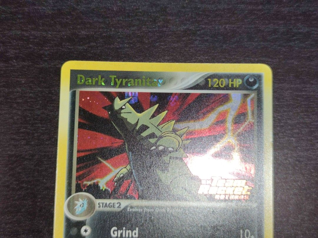 Pokemon Dark Tyranitar 19/109 Reverse Holo, Hobbies & Toys, Toys & Games on  Carousell