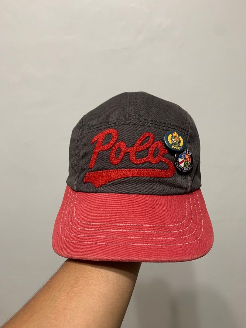 Polo Sport by Ralph Lauren Spell out 5panel vintage Dadhat cap! Rare