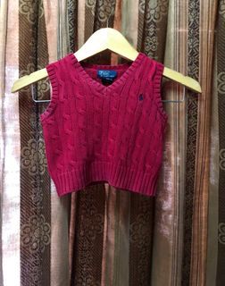 Polo vest top