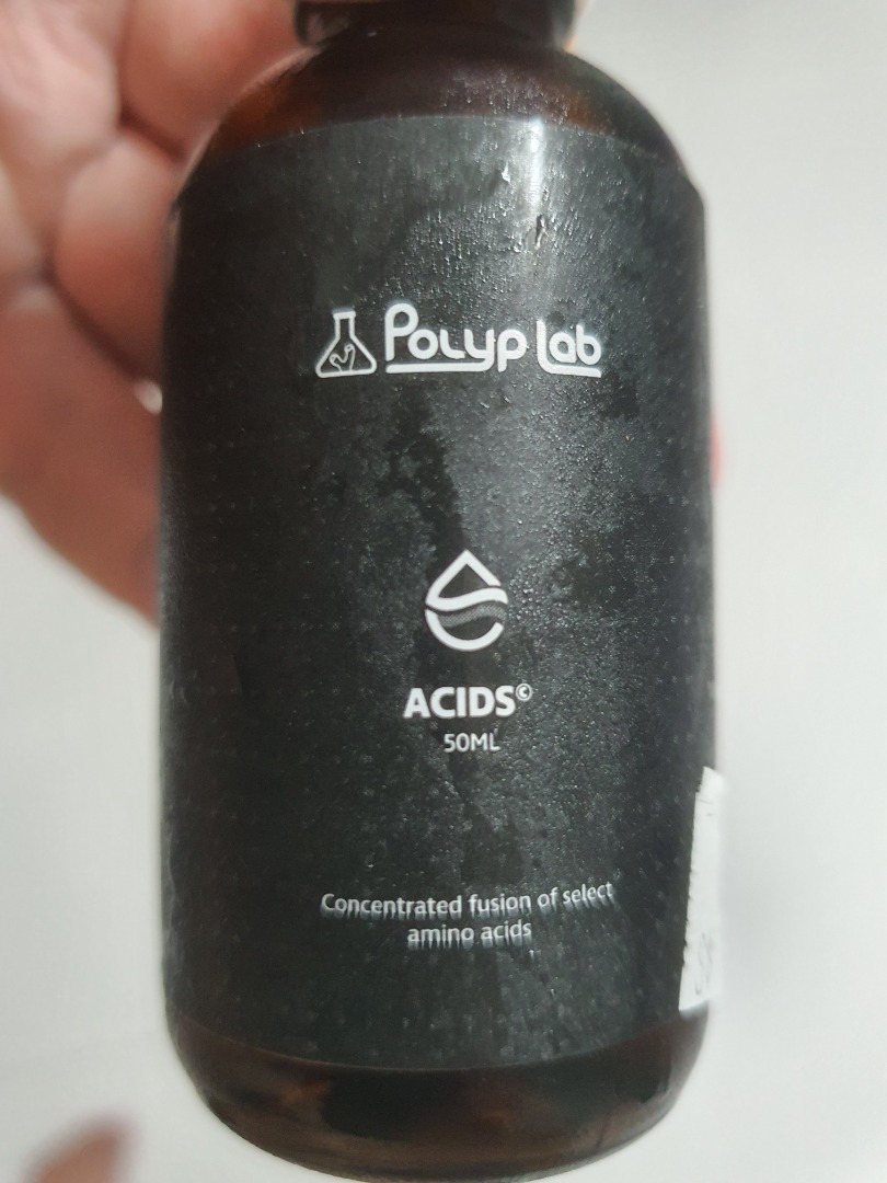 Polylab amino acid 50ml for coral (75% remaining), Pet Supplies, Pet ...