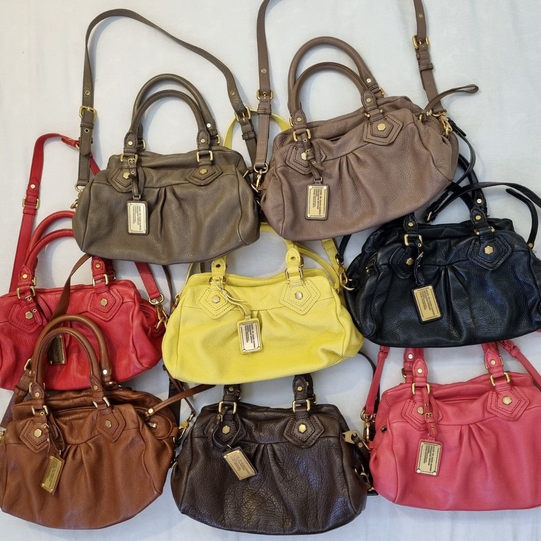 ✨ Marc Jacobs medium key lock medium shoulder / handbag in olive ✨, Luxury,  Bags & Wallets on Carousell