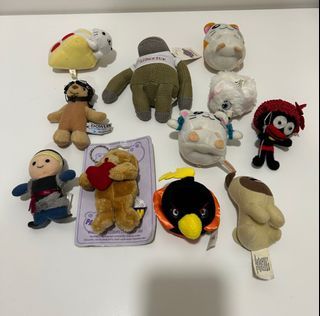 Preloved Mini Soft Plush Toys Combo Sale price for 11 pieces