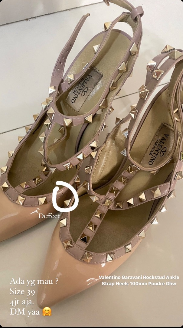 Preloved VGC VALENTINO GARAVANI HEELS