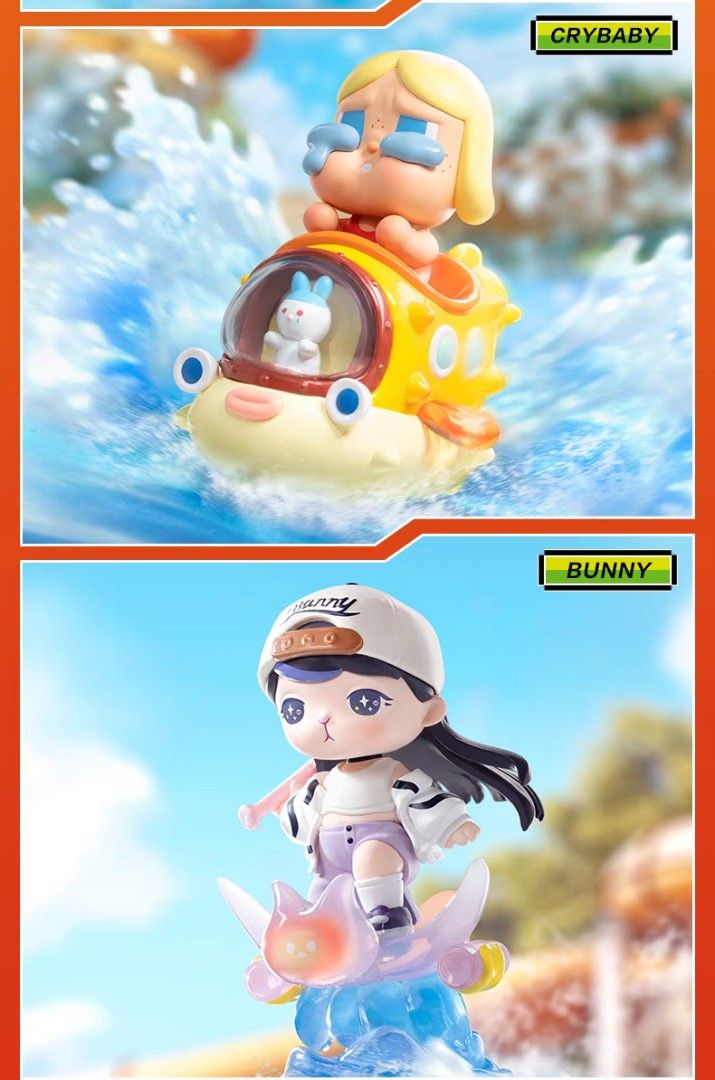 Preorder (Confirmed Design) - Pop Mart popmart Water Party Series ...