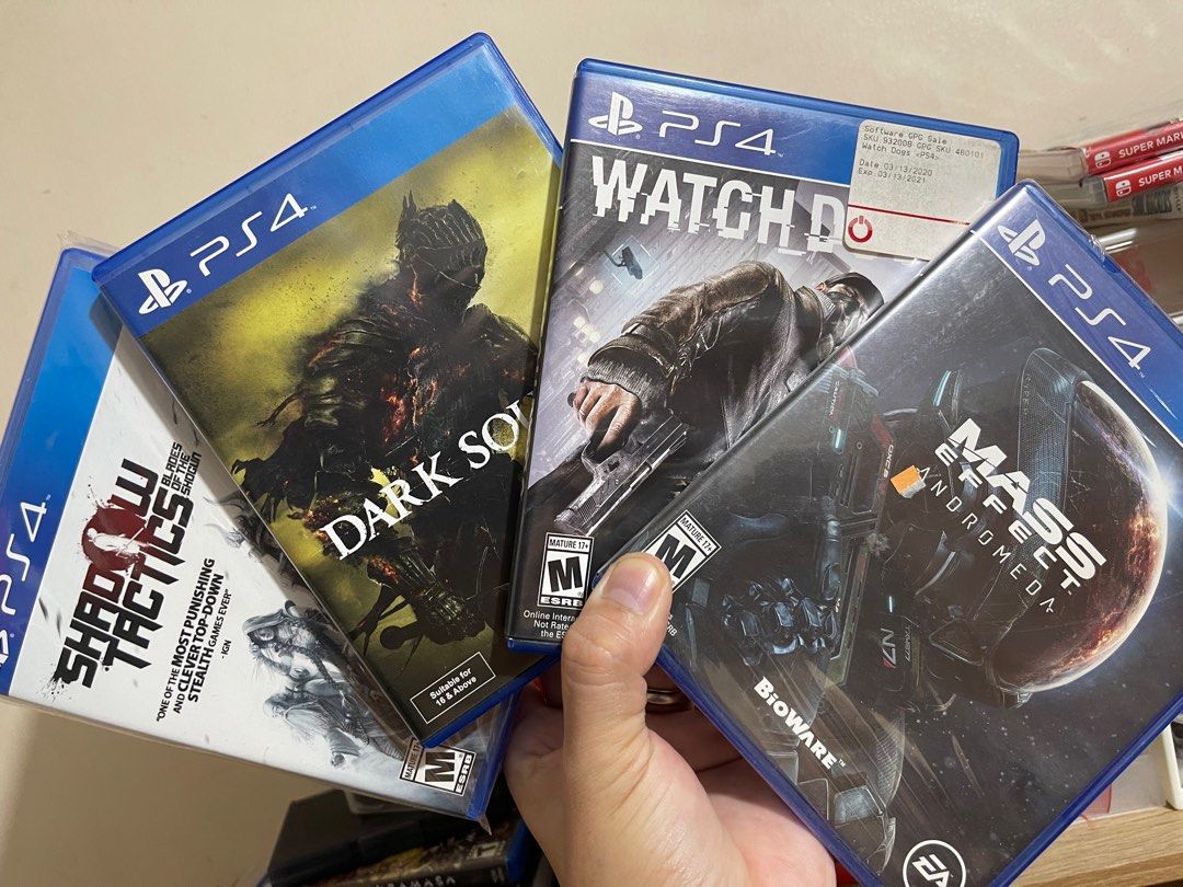 Ps4 games bundle 1200 (Category: PlayStation) located in Pasay City. Submitted by jaybee12345 (Listing ID 1251285024, Image 1). Description: Mass effect Watchdogs Dark soul 3 Shadow tactics Bundle for 1200 Las price 1200 No swap Meet up: villamor 183 pasay or resortsworld.
