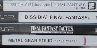 PSP UMD's - Metal Gear, Final Fantasy